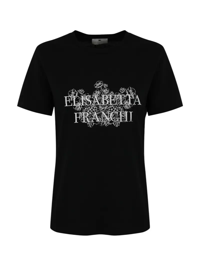 ELISABETTA FRANCHI T-shirt Donna  MA00351E2-110 Nero