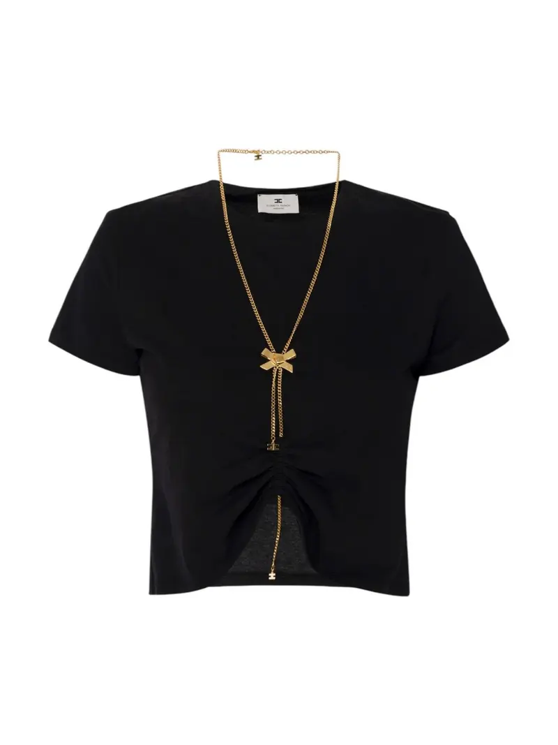 ELISABETTA FRANCHI T-shirt Donna  MA00651E2-110 Nero