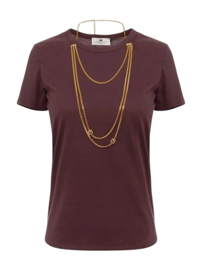 ELISABETTA FRANCHI T-shirt Donna MA00956E2 EA4 MERLOT