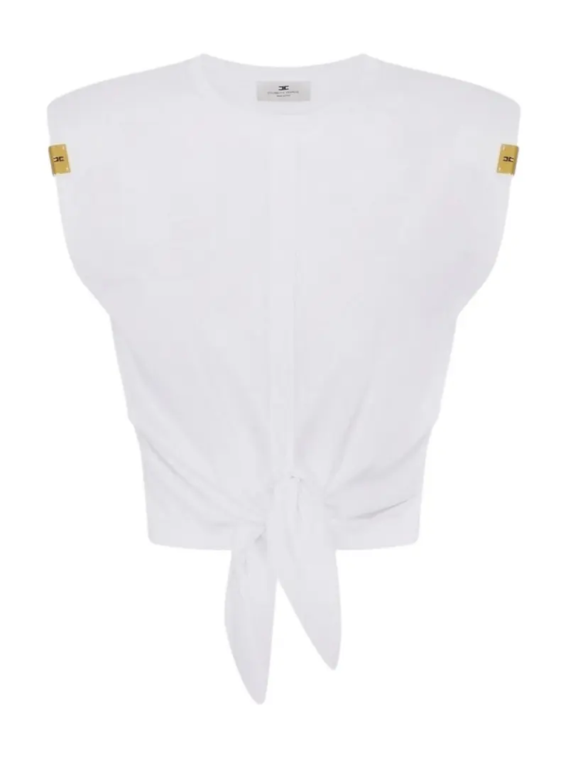 ELISABETTA FRANCHI T-shirt Donna MA01161E2 270 GESSO
