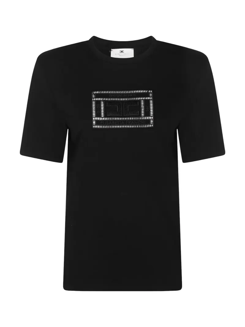 ELISABETTA FRANCHI T-shirt Donna  MA01651E2-110 Nero