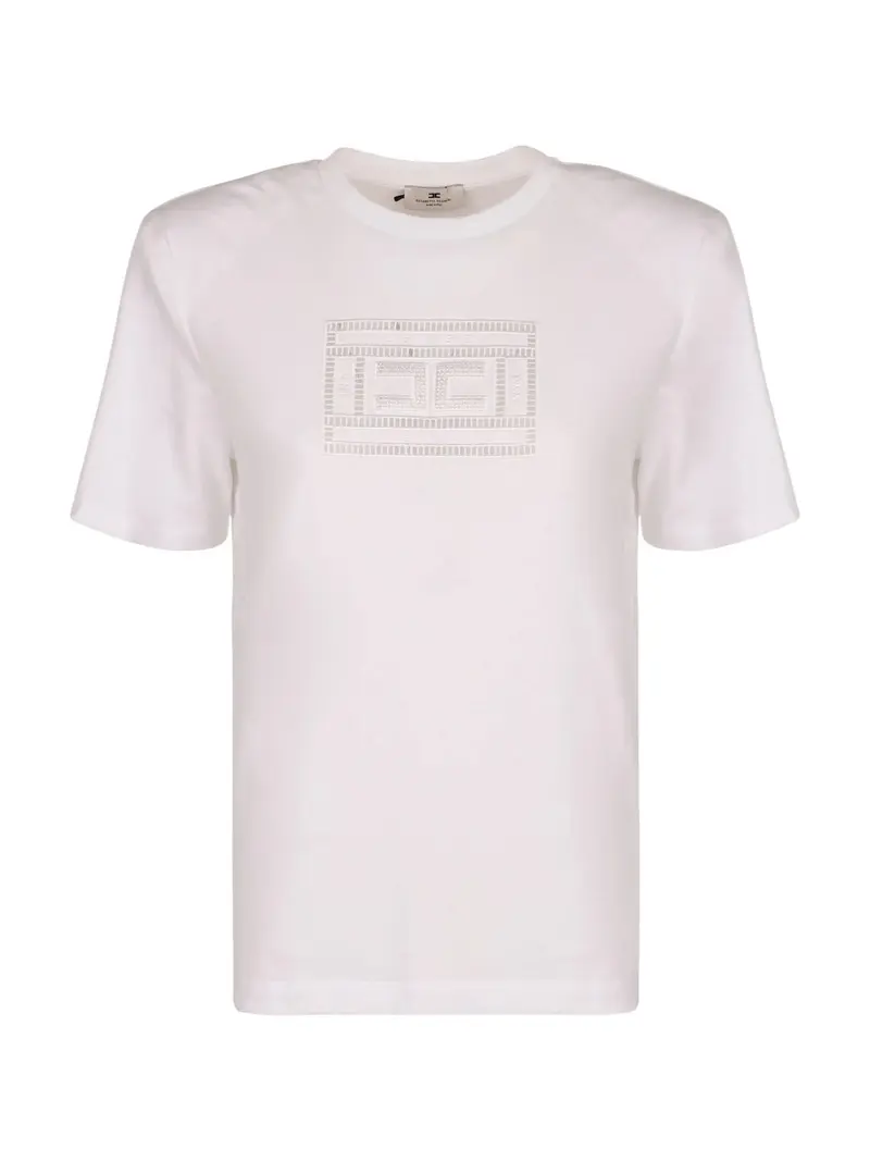 ELISABETTA FRANCHI T-shirt Donna  MA01651E2-270 Bianco