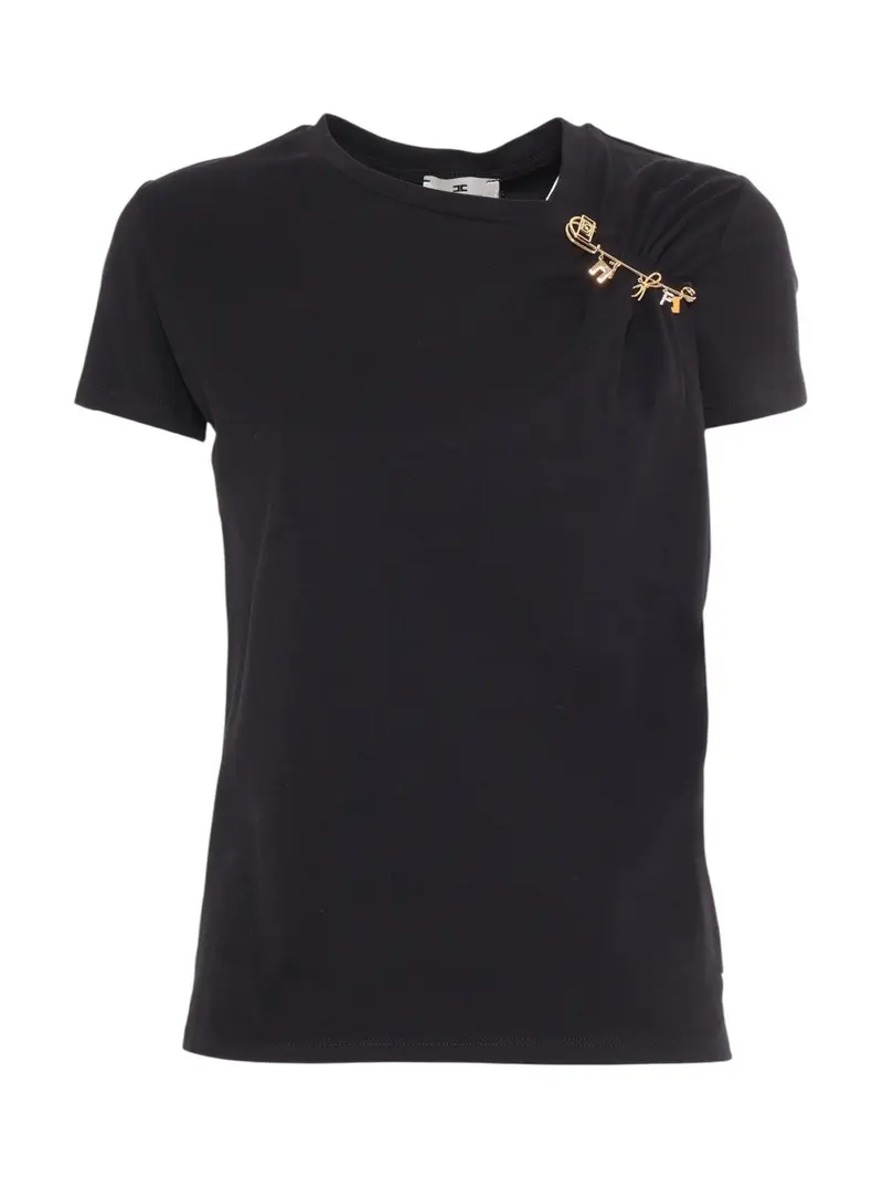 ELISABETTA FRANCHI T-shirt Donna  MA02851E2-110 Nero