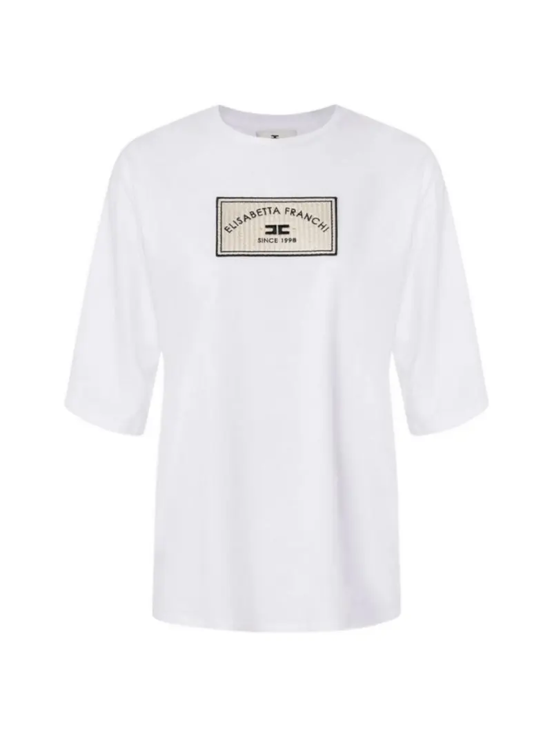 ELISABETTA FRANCHI T-shirt Donna  MA03551E2-270 Bianco