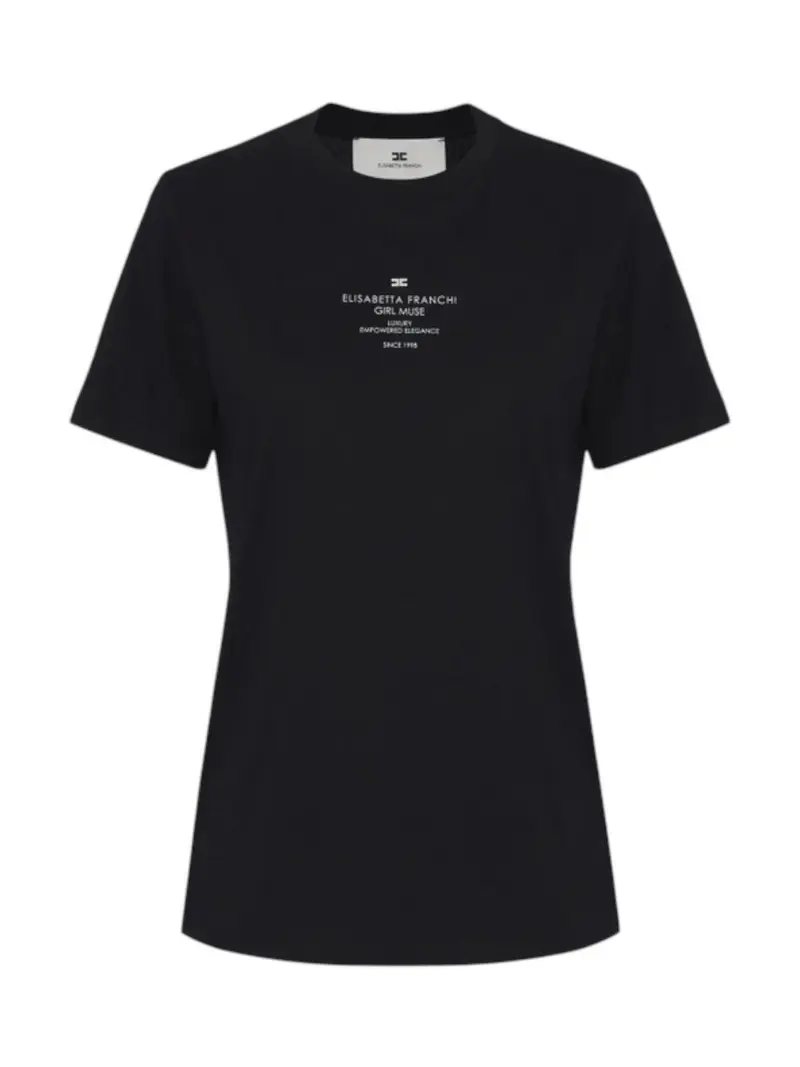 ELISABETTA FRANCHI T-shirt Donna MA63D56E2 110 Nero