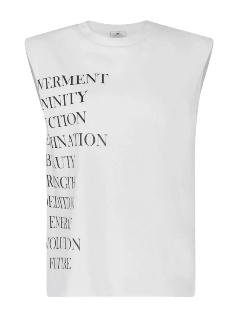 ELISABETTA FRANCHI T-shirt Donna MA70P61E2 270 GESSO