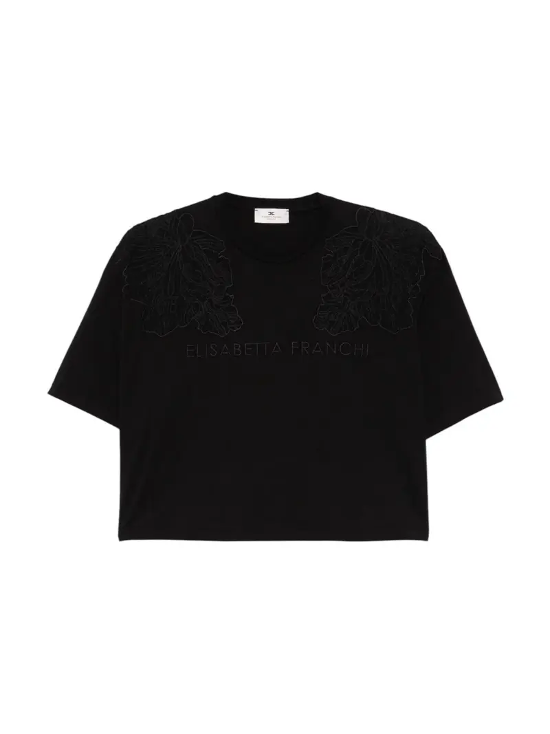 ELISABETTA FRANCHI T-Shirt e Polo Donna  MA01851E2-110 Nero