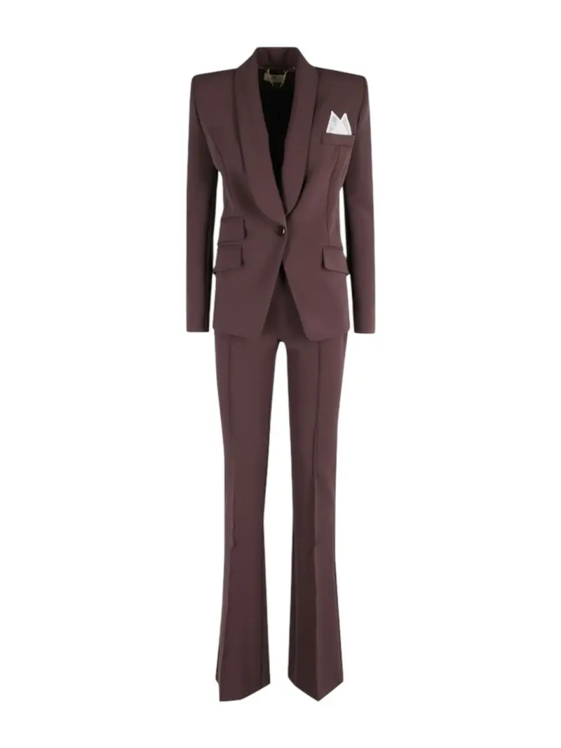 ELISABETTA FRANCHI Tailleur Donna  TP00156E2 EA4 MERLOT