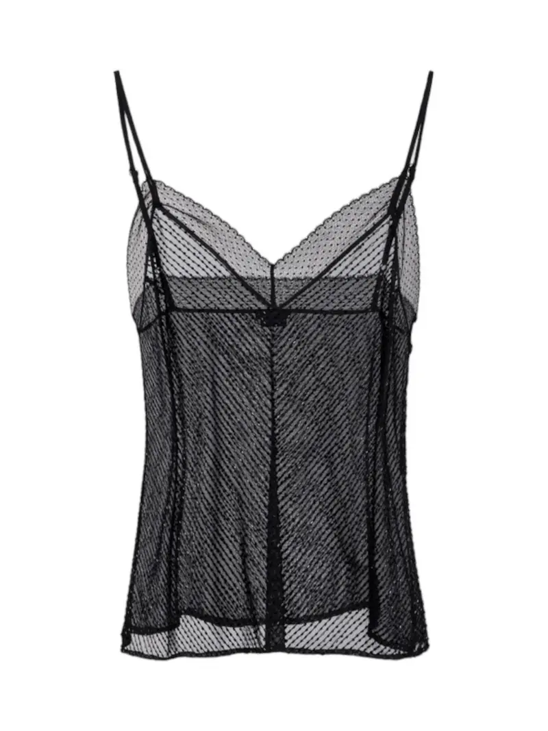 ELISABETTA FRANCHI Top Donna  RT06J42E2 110 Nero