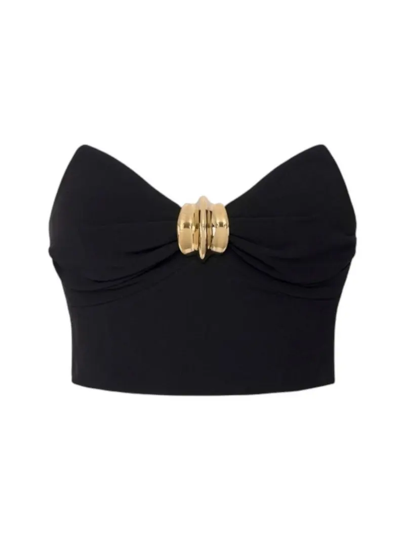 ELISABETTA FRANCHI Top Donna  TO01851E2-110 Nero