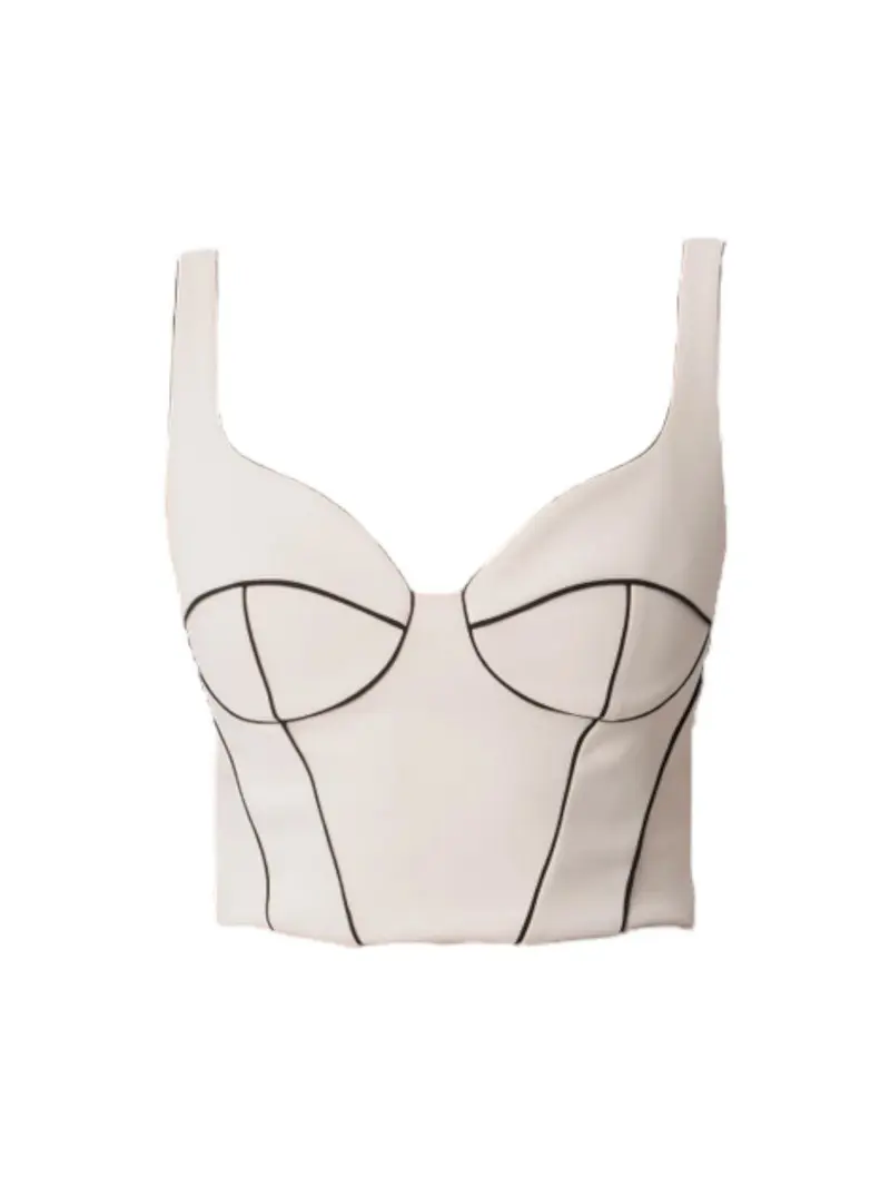 ELISABETTA FRANCHI Top Donna  TO02451E2-E84 Beige