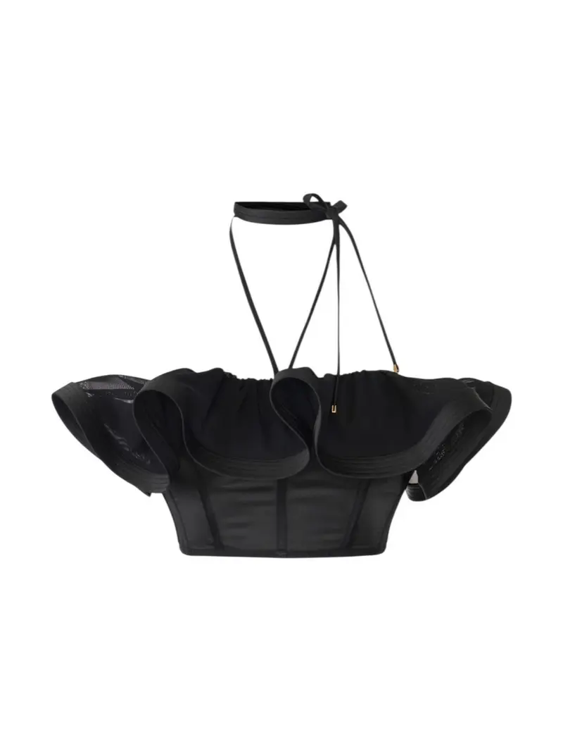 ELISABETTA FRANCHI Top Donna  TO03962E2 110 Nero