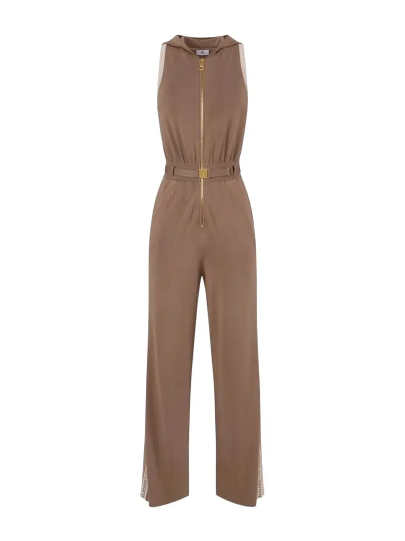 ELISABETTA FRANCHI Tuta Donna  KT68S61E2 727 ARGILLA/BURRO
