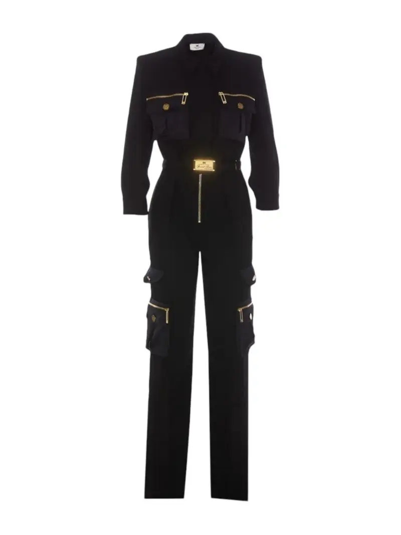 ELISABETTA FRANCHI Tuta Donna TU02246E2 110 Nero