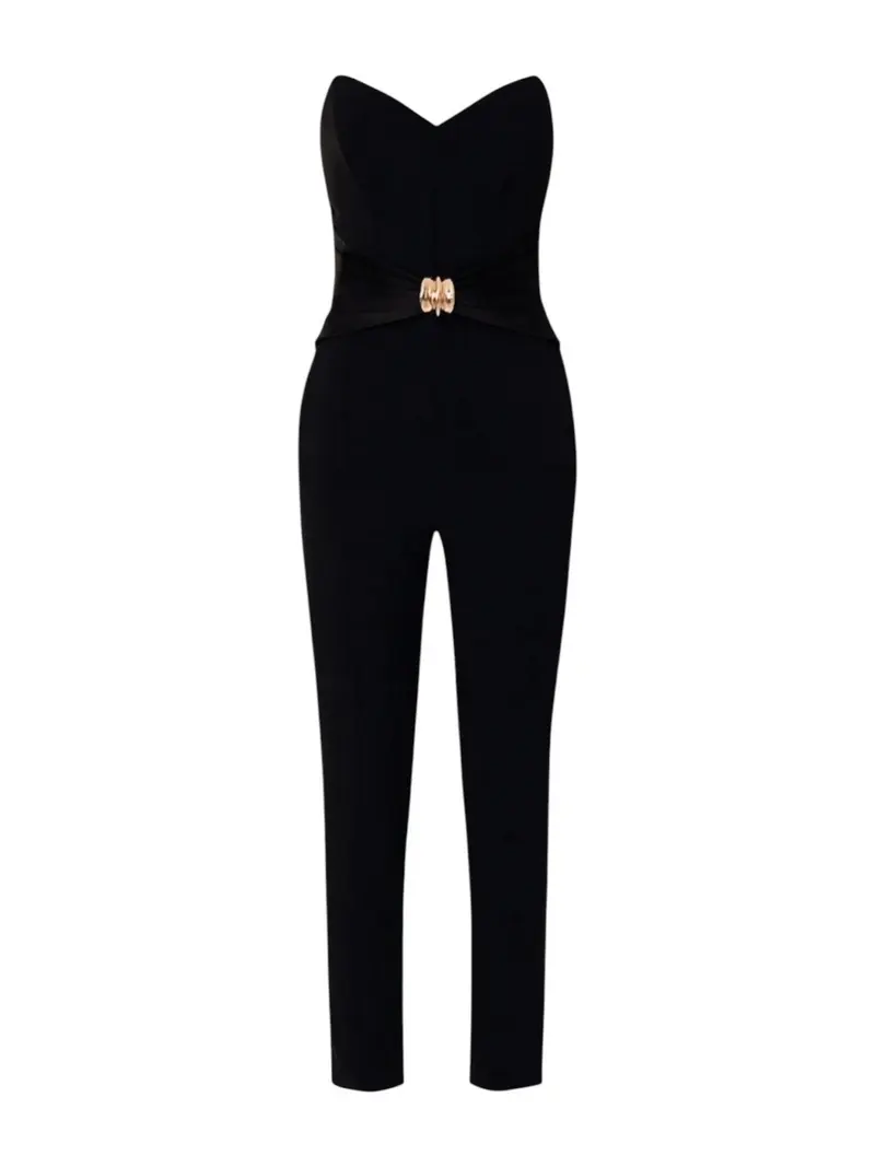 ELISABETTA FRANCHI Tuta Donna  TU03951E2-110 Nero
