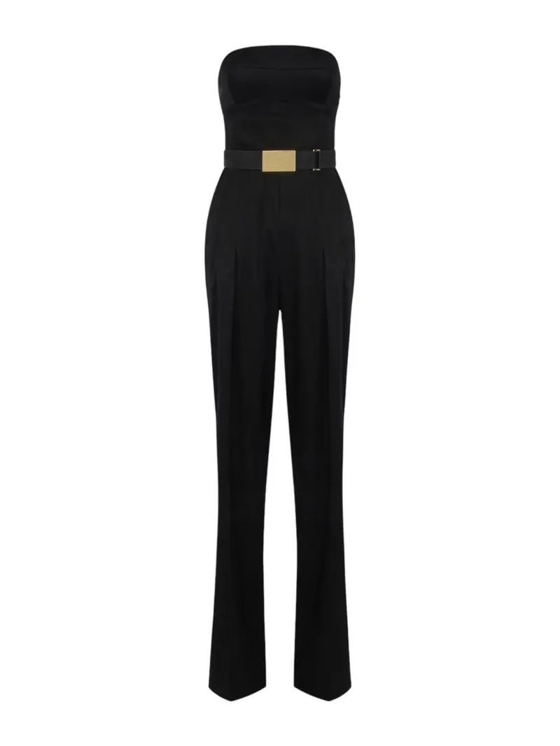 ELISABETTA FRANCHI Tuta Donna  TU05152E2-110 Nero