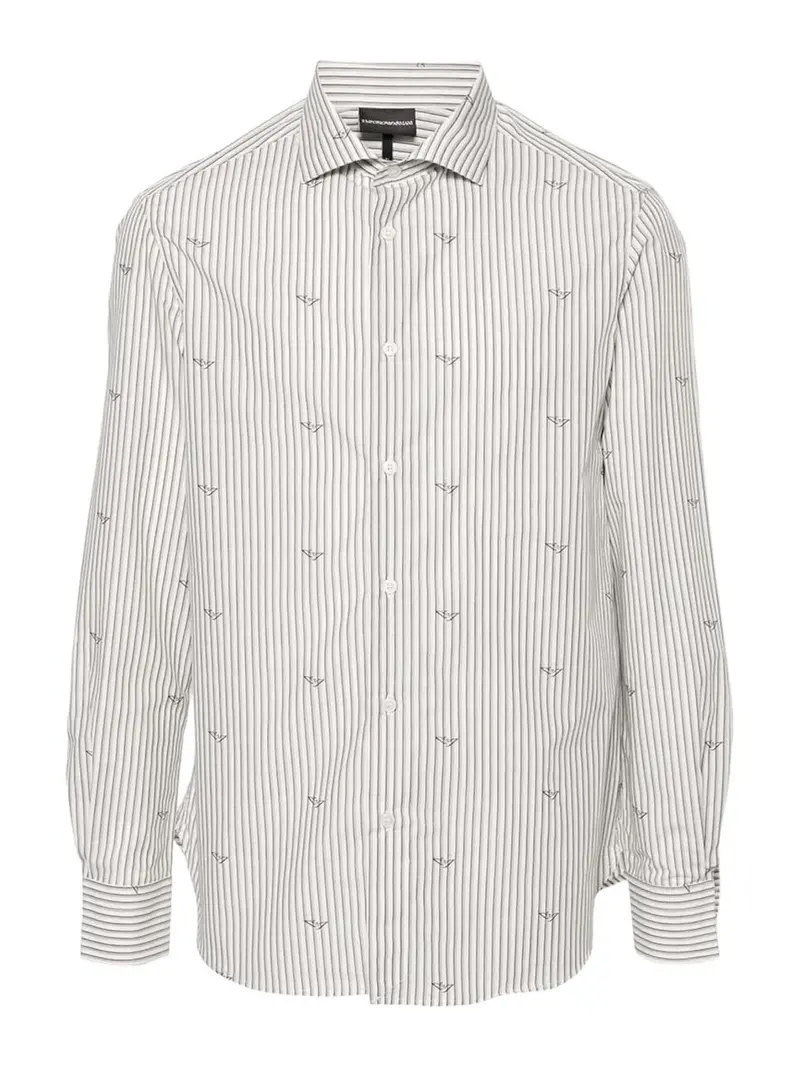 EMPORIO ARMANI Camicia Uomo  3D1C86 1K3LZ F1H0 Grigio