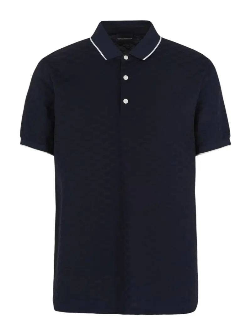 EMPORIO ARMANI Polo Uomo  8N1FP0 1JHWZ 0920 BLU NAVY
