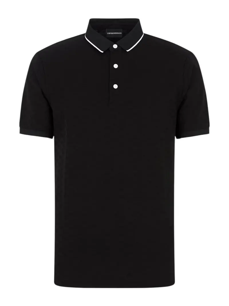 EMPORIO ARMANI Polo Uomo  8N1FP0 1JHWZ 0999 Nero