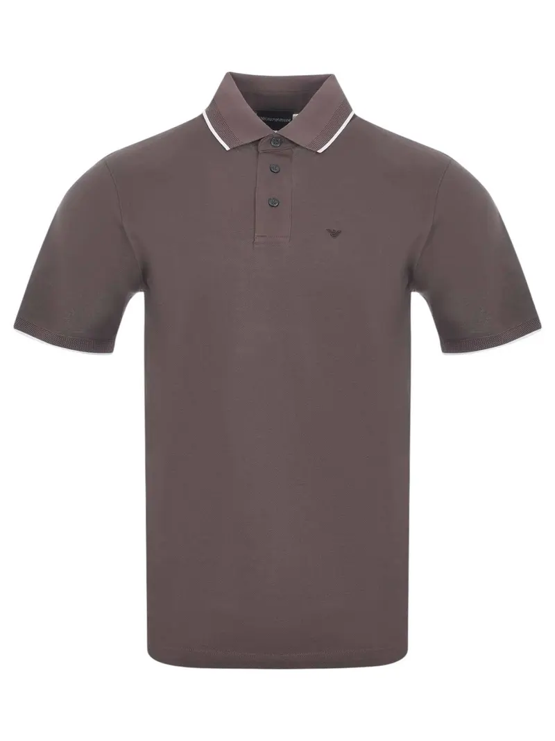 EMPORIO ARMANI Polo Uomo  EM000858 AF12955 U6195 Marrone
