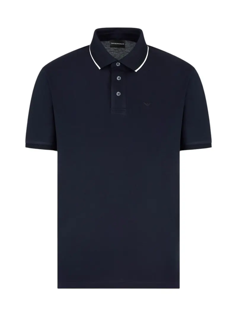 EMPORIO ARMANI Polo Uomo  EM000858 AF12955 UB118 Blu