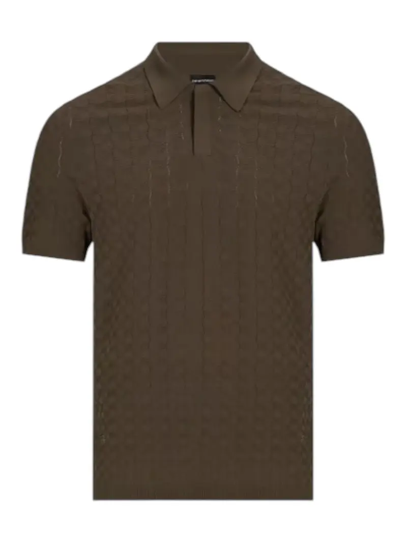 EMPORIO ARMANI Polo Uomo EM001570 AF14853 F6056 Marrone
