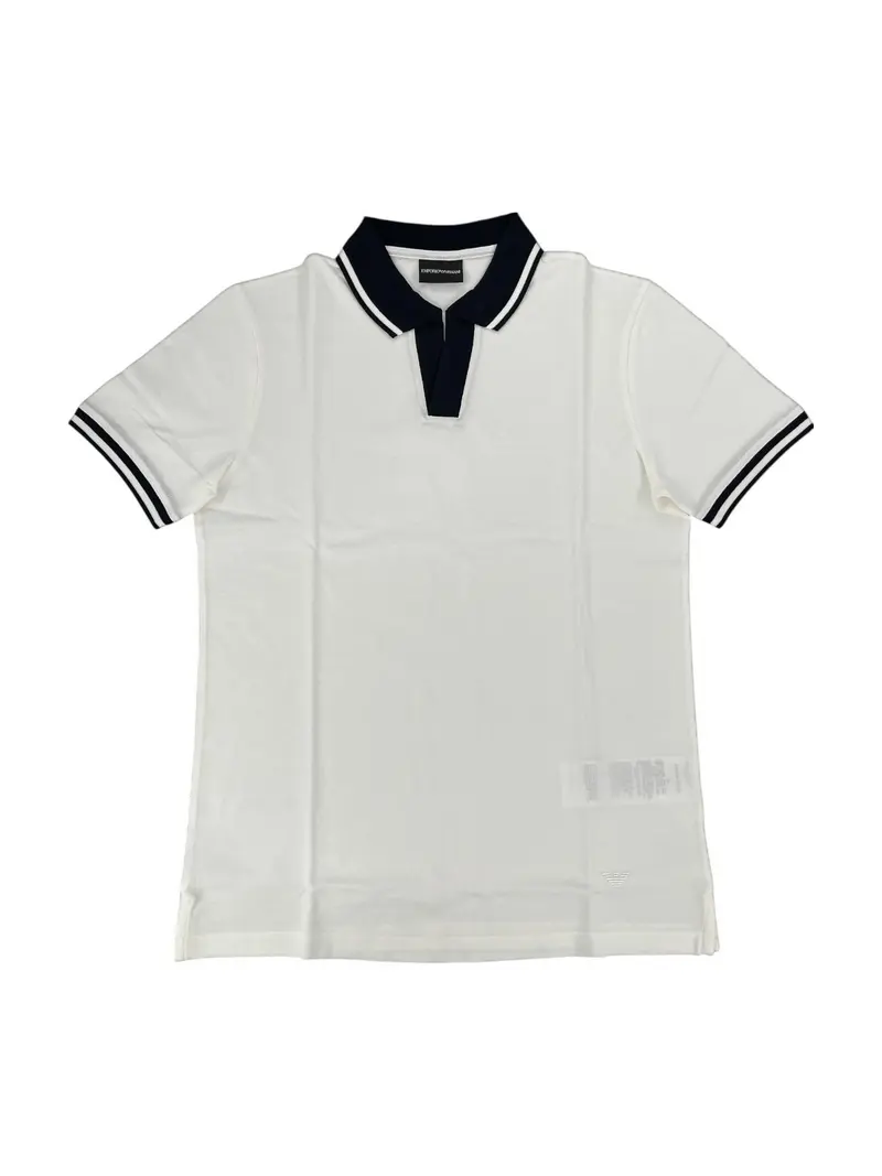 EMPORIO ARMANI Polo Uomo EM001750 AF12955 U0003 Snow white