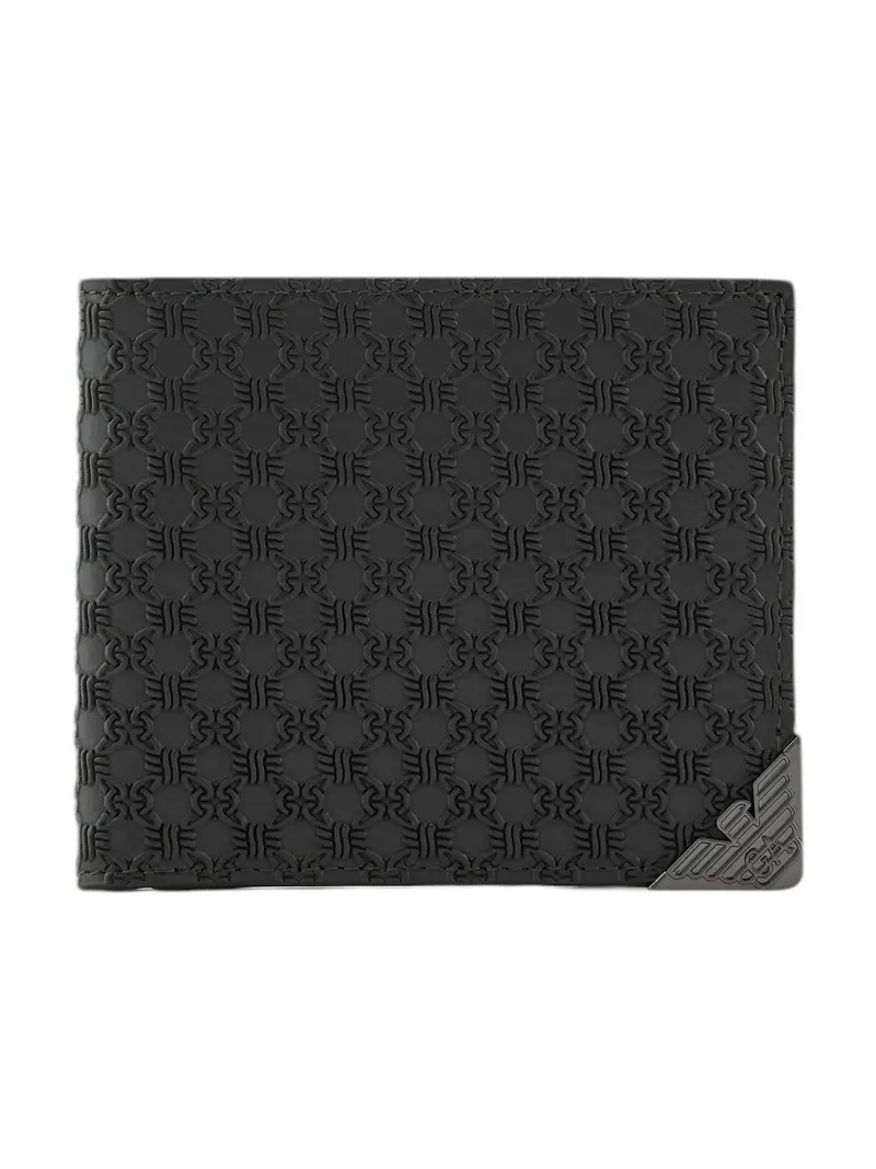 EMPORIO ARMANI Portafoglio Uomo Y4R167 YQ82X 80001 Nero
