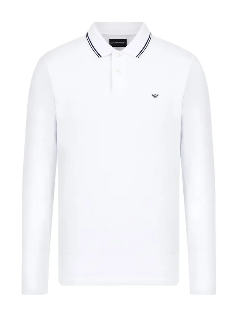 EMPORIO ARMANI T-Shirt e Polo Uomo  8N1FB5 1JPTZ 0100 Bianco