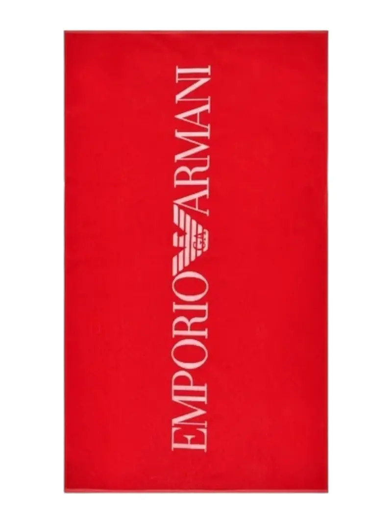 EMPORIO ARMANI Telo mare Uomo  231772 4R451 00774 Rosso