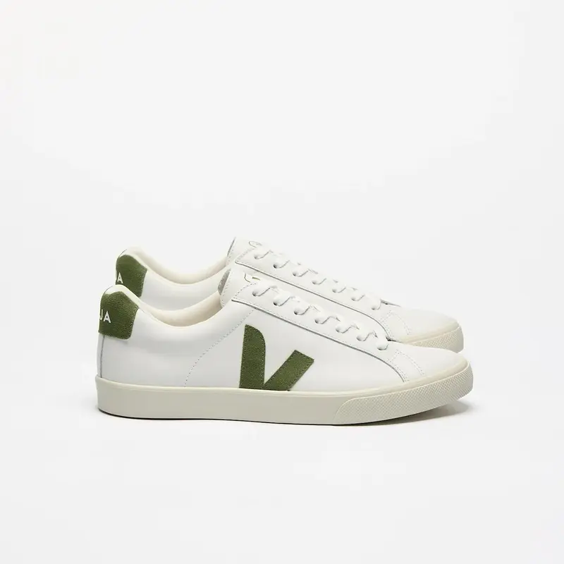 Esplar Leather White Kiwi