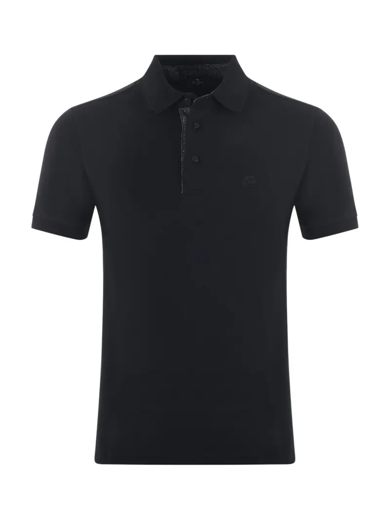 ETRO Polo Uomo POLO ROMA PRINTED DETAILS MRMD0005 AC274 N0000 Nero