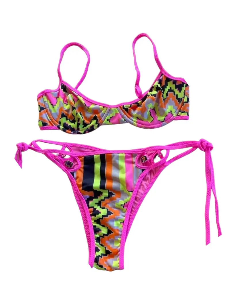 F**K Costume da bagno Donna  FK24-0601X07 Multicolore