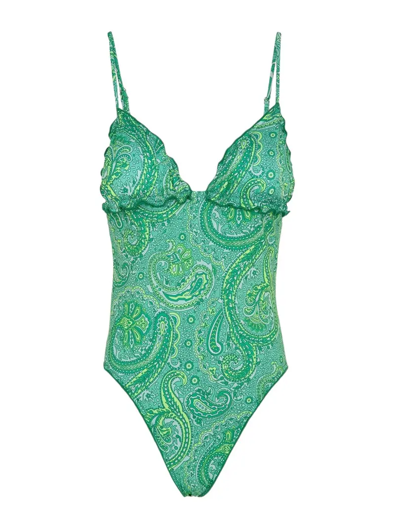 F**K Costume da bagno Donna  FK24-1342X12 Verde