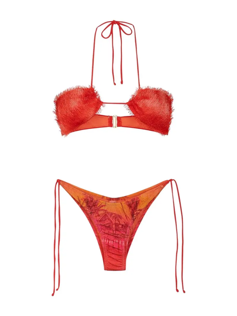 F**K Costume da bagno Donna  FK25-0742X17 ORANGE