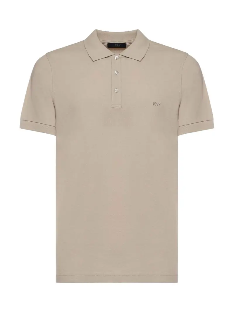 FAY Polo Uomo  NPMB252144STDWC002 Avorio