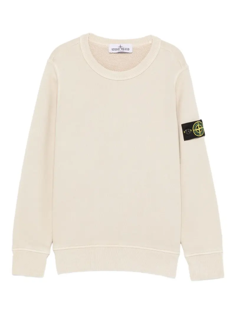 Felpa beige chiaro per bambino