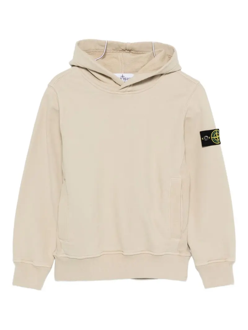 Felpa beige per bambino
