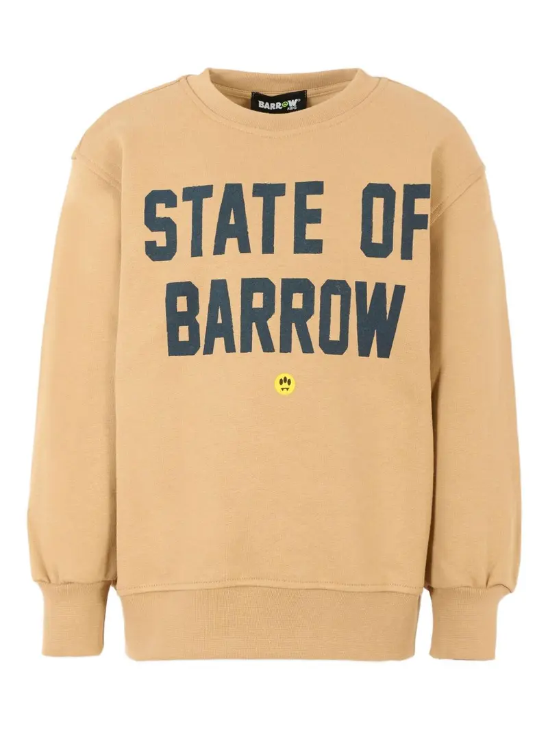 Felpa beige per bambino