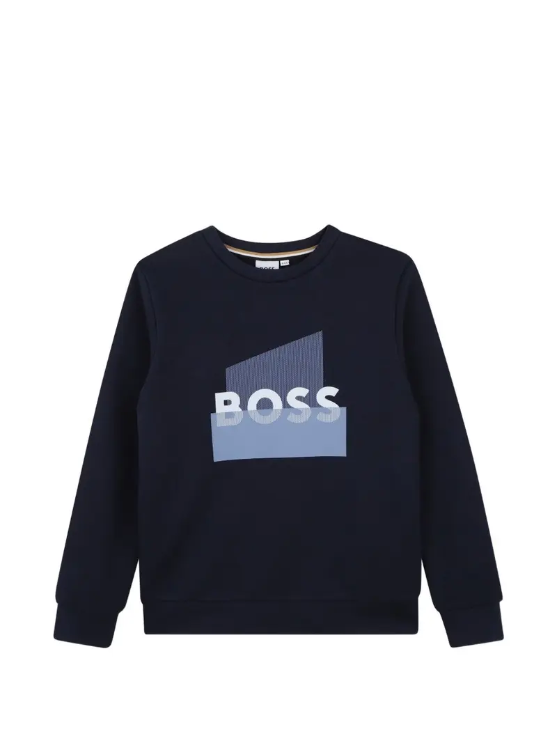 Felpa blu marine per bambino