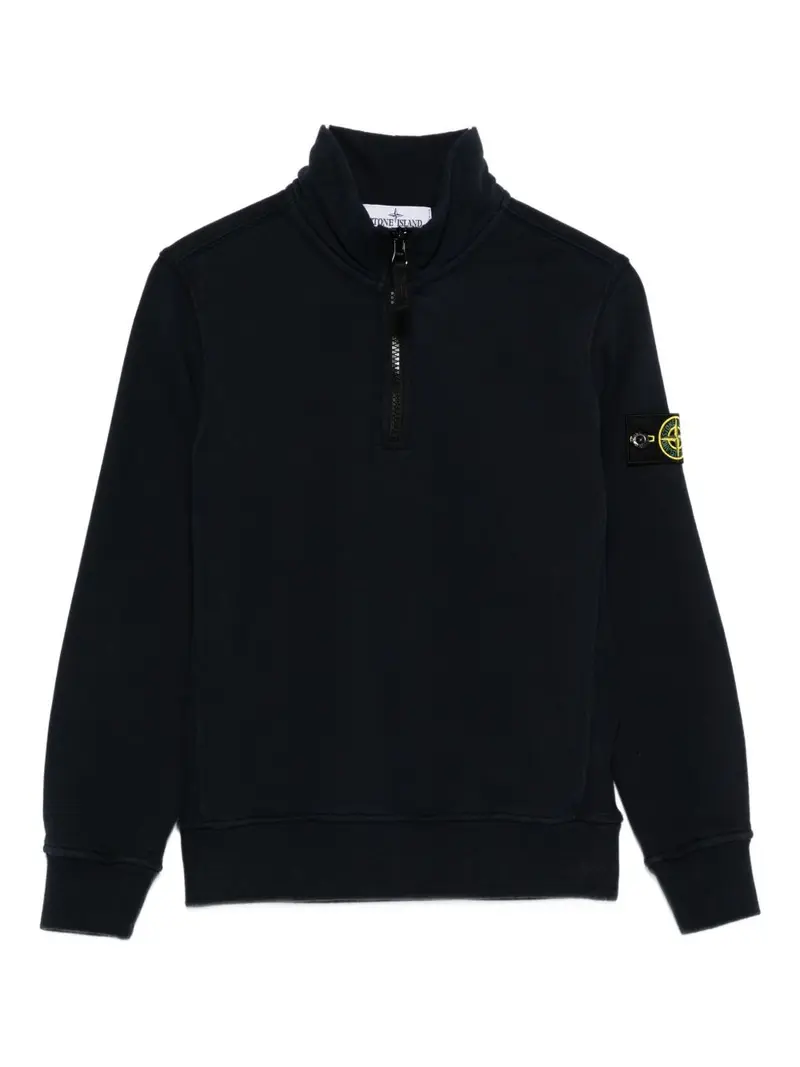 Felpa blu navy per bambino