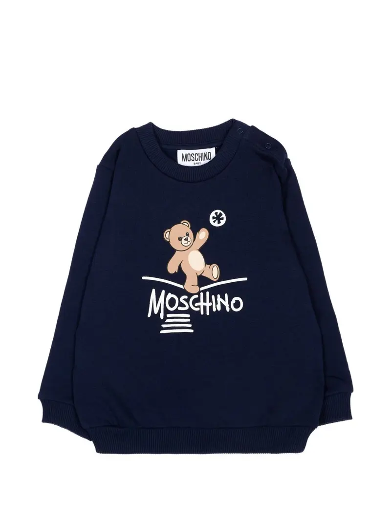 Felpa blu navy per bambino