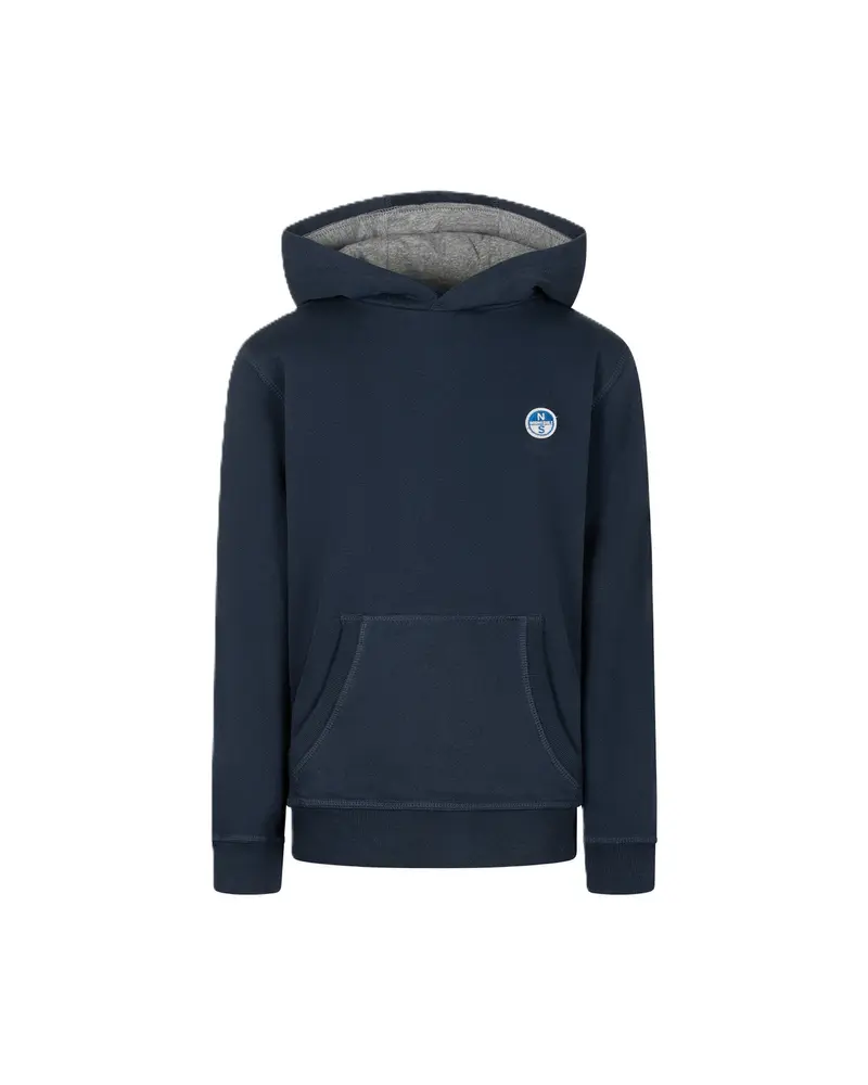 Felpa blu navy per bambino