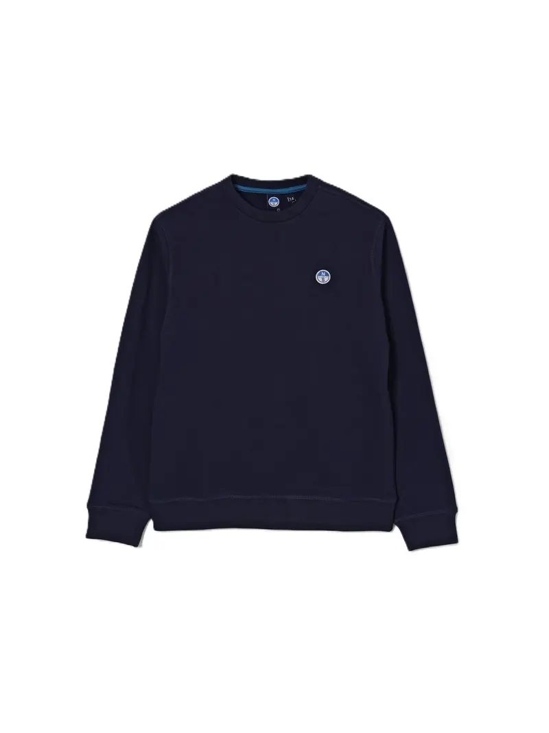 Felpa blu navy per bambino