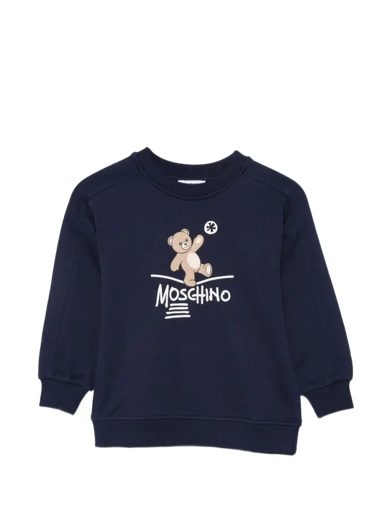 Felpa blu navy per bambino
