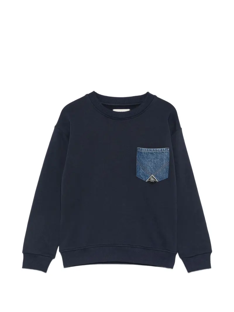 Felpa blu navy per bambino