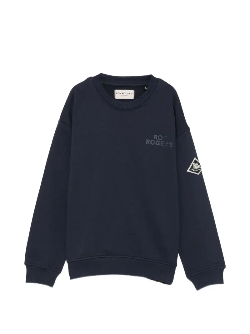 Felpa blu navy per bambino