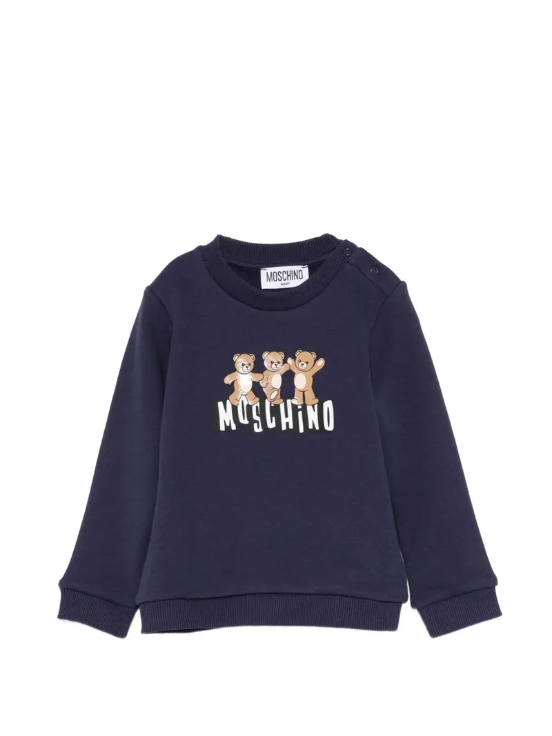 Felpa blu navy per neonato