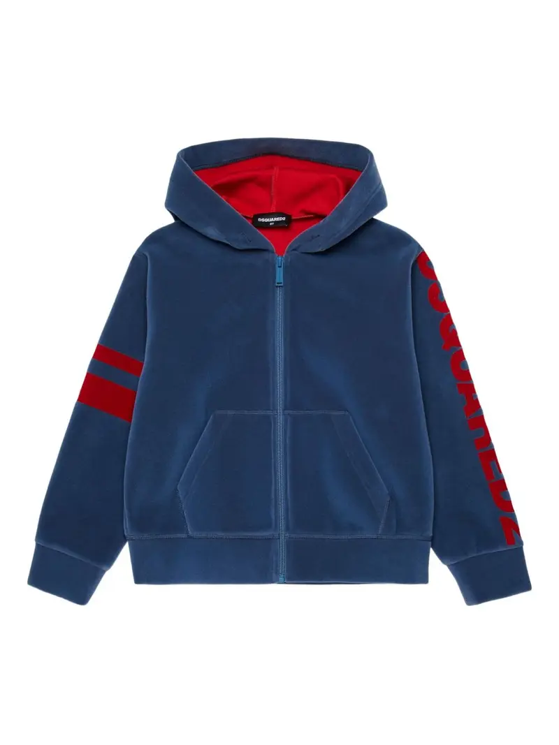 Felpa blu per bambino