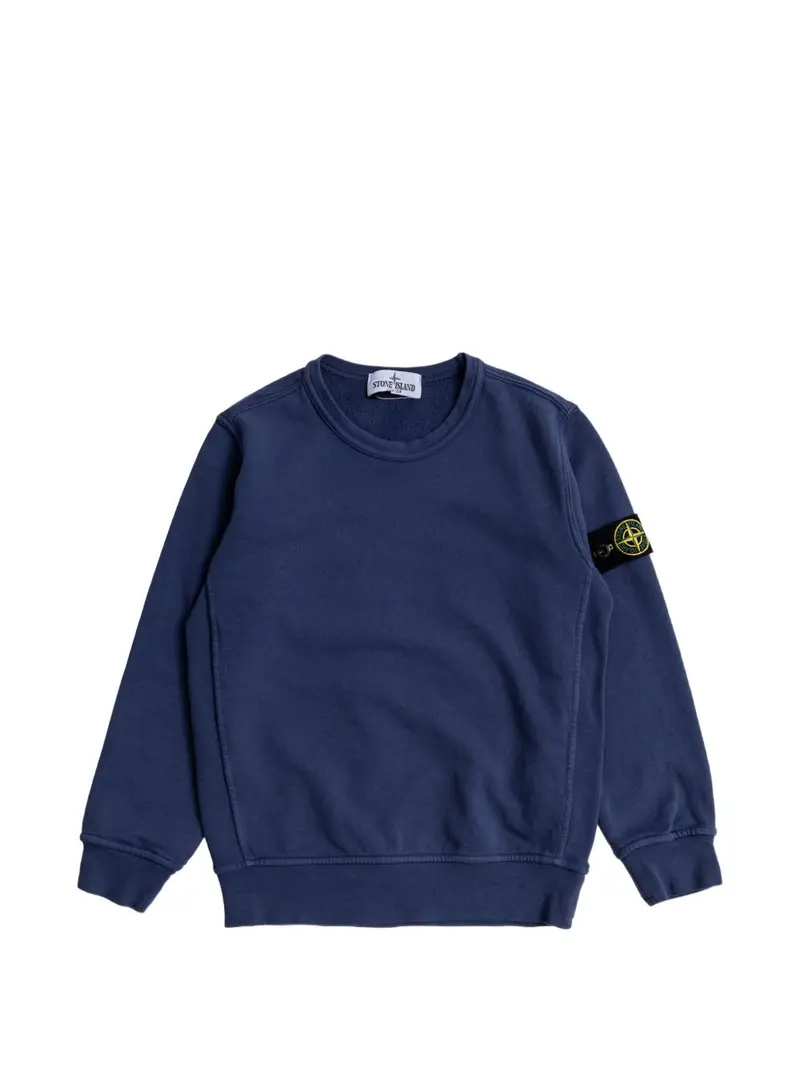 Felpa blu per bambino